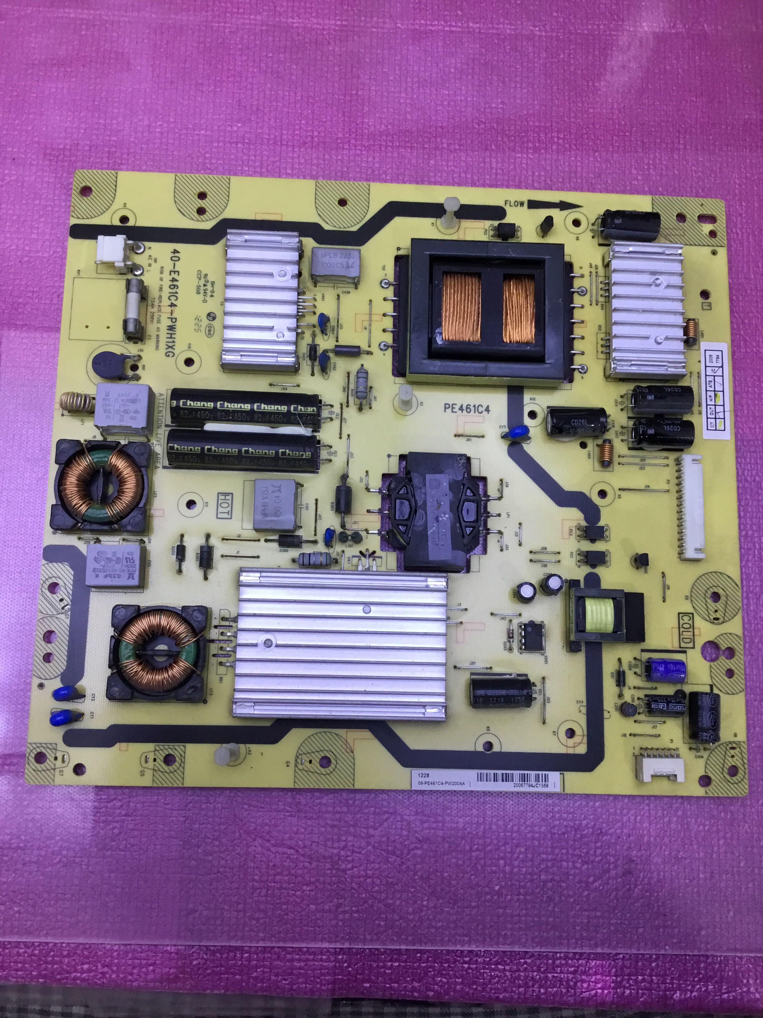 原装TCL L55F3390A-3D电源板主板 PE461C4 屏LVF550SSTM
