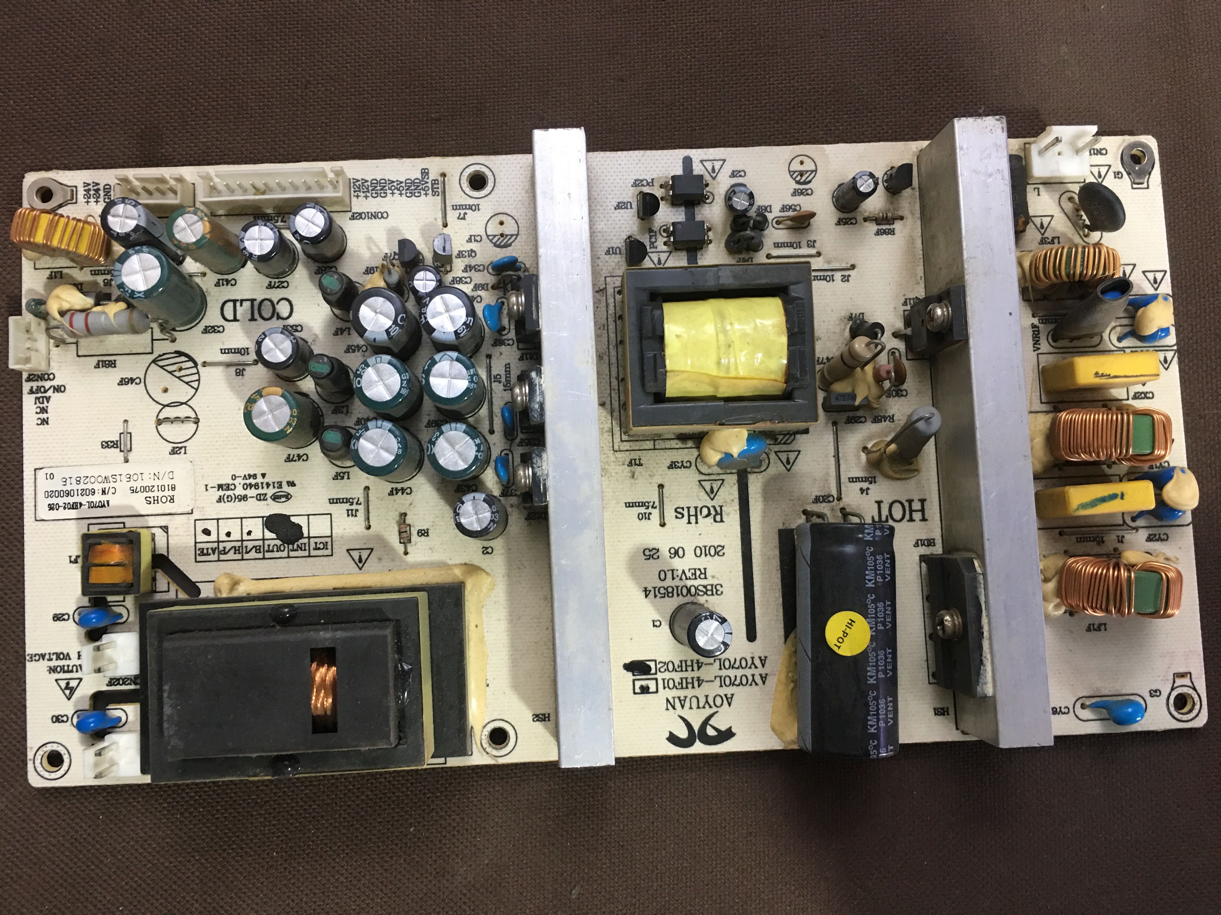 原装HKC L26A7 电源板 AY070L-4HF02 3BS0018514 REV1.0
