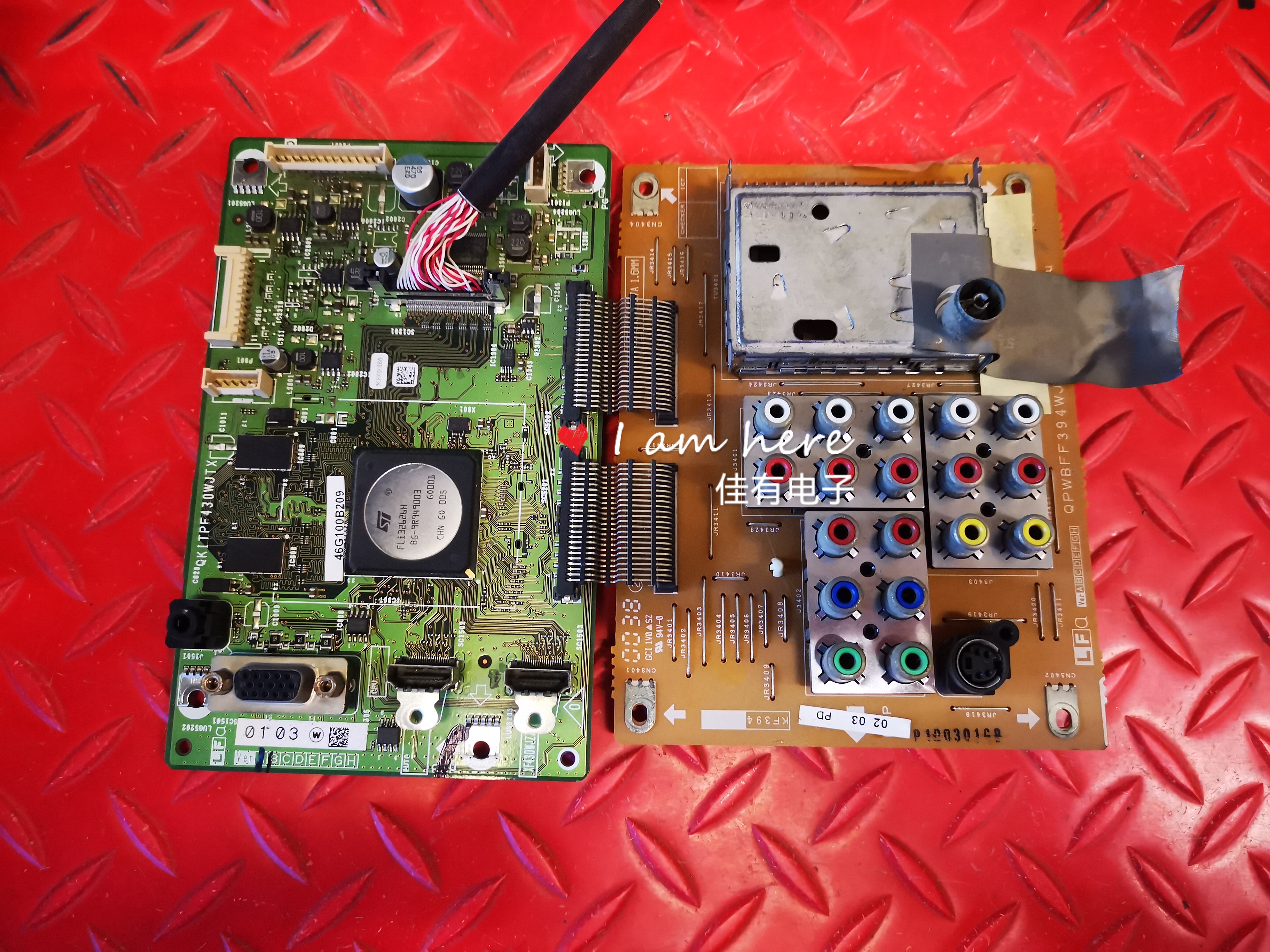 夏普LCD-46G100A主板XF430WJZZ QKITPF430WJTX屏LK460D3LW7BX