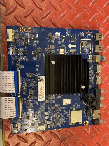 原装长虹65Q6S主板JUC7.820.00243974屏C650U18-E5-B（2）