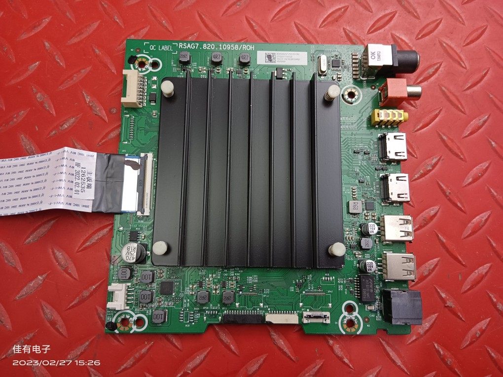掉件 不退换 原装海信75E3F BOM7 296753 主板RSAG7.820.10958