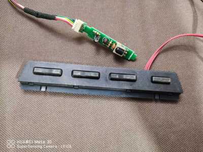 原装海尔LD40U3100按键红外线接收器0091802866 V1.0 0090731619