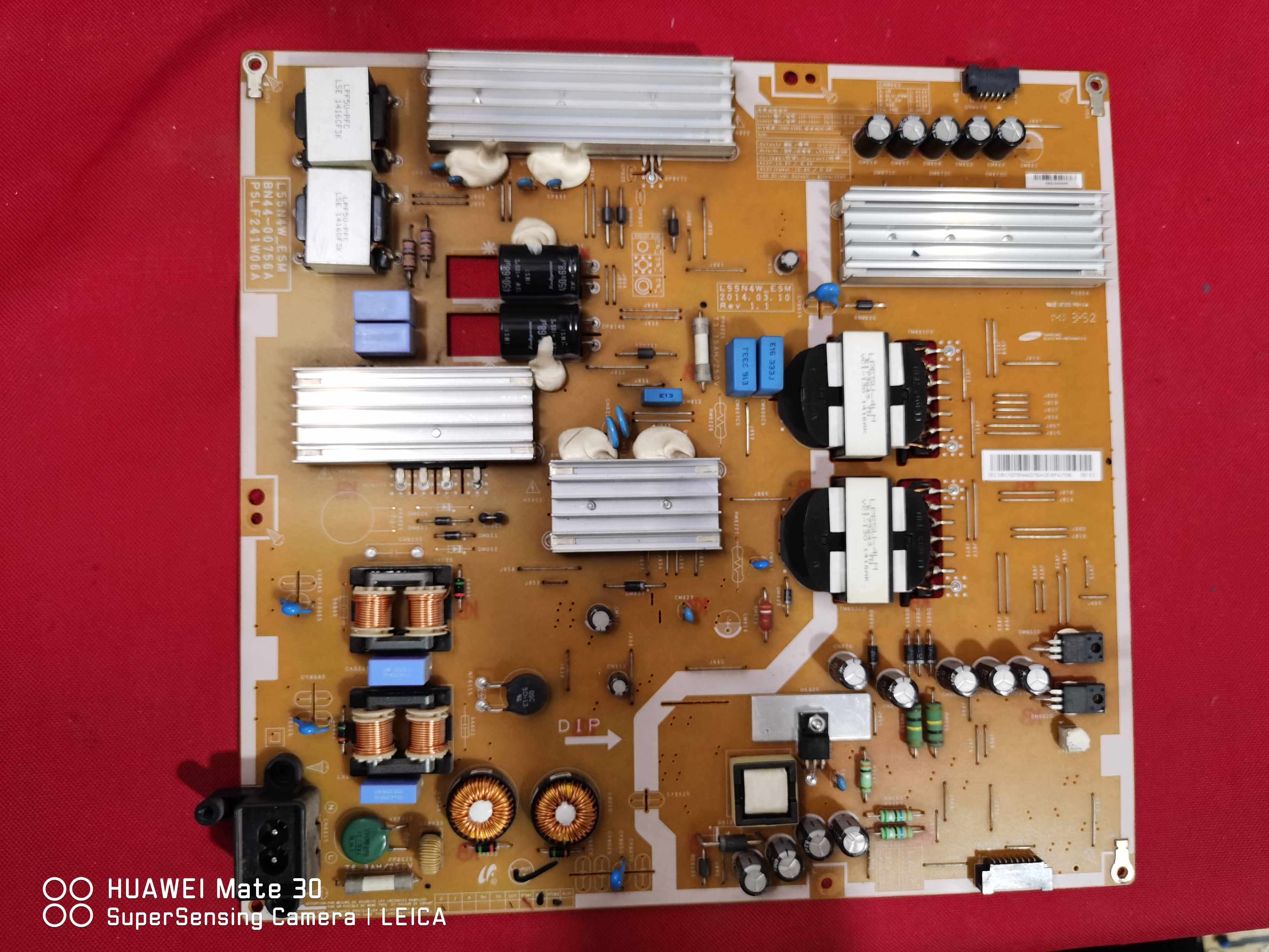 原装三星 UA55HU6000J 55寸电源板BN44-00756A L55N4W-ESM