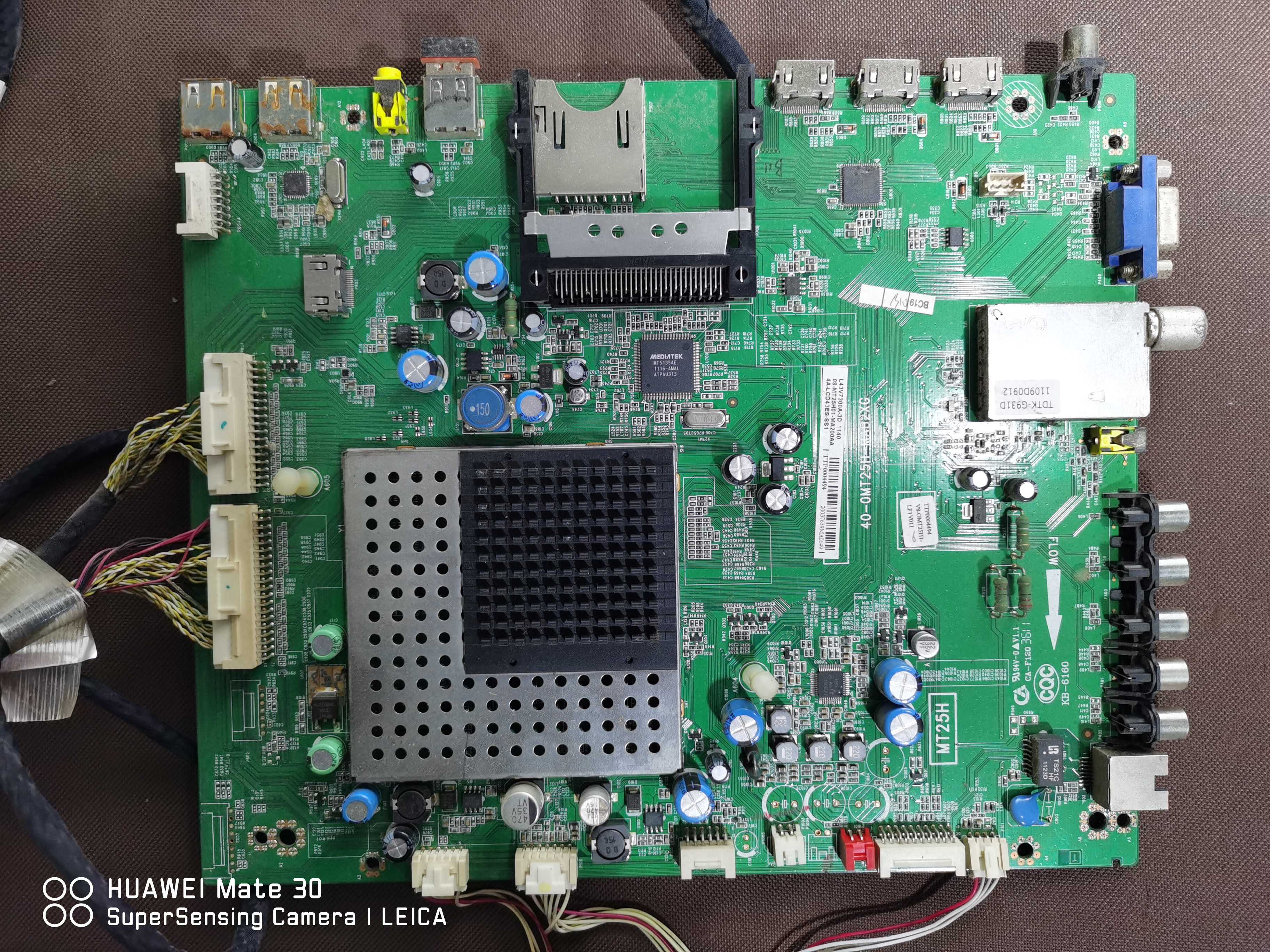 测好TCL原装L43V7300A-3D主板40-0MT25H-MAB2XG屏LTA430HW02现货