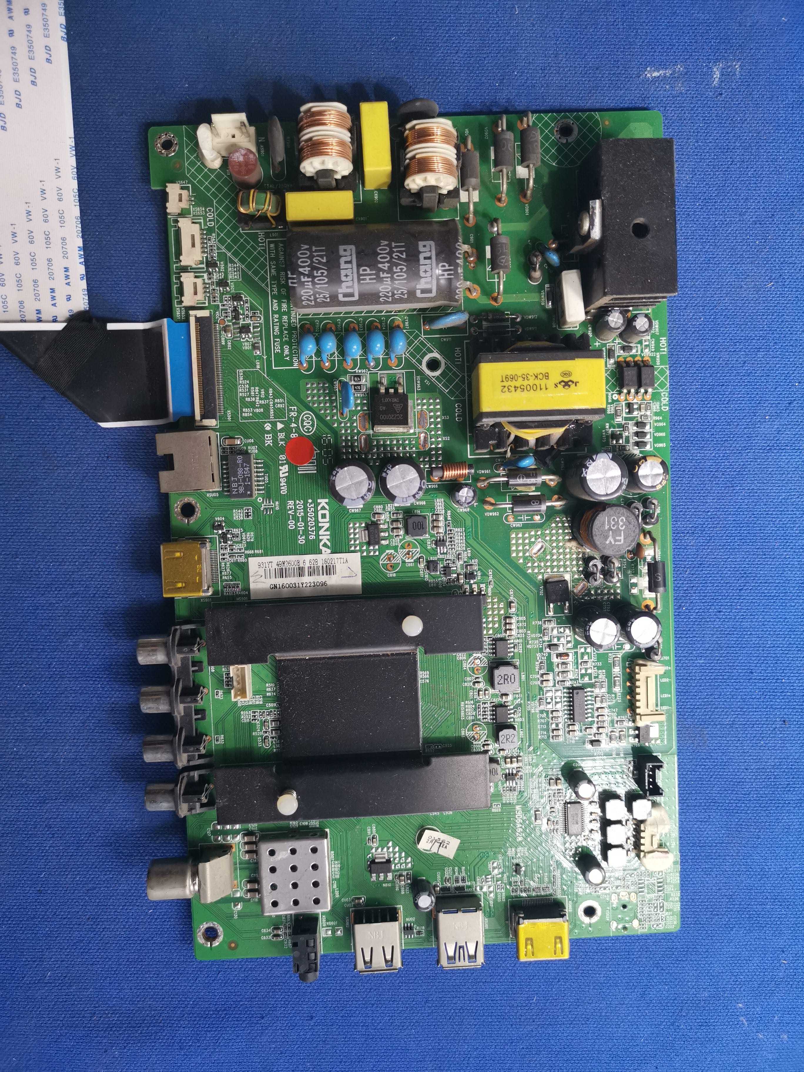 原装康佳LED49M2600B主板35020376屏931YT 72000931YT