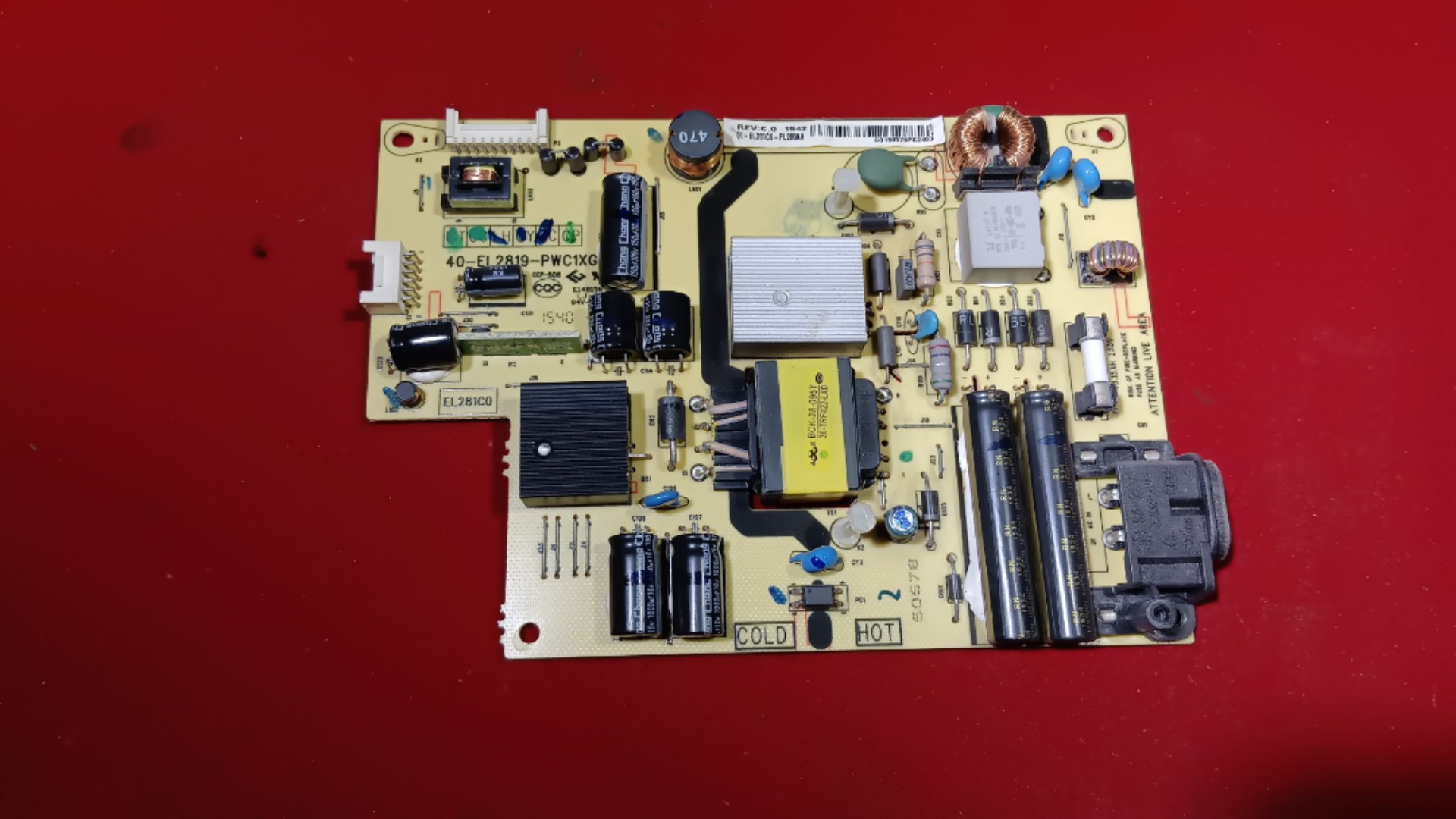 原装TCL D32A261 L32A71C 电源板 40-EL2810-PWE1XG