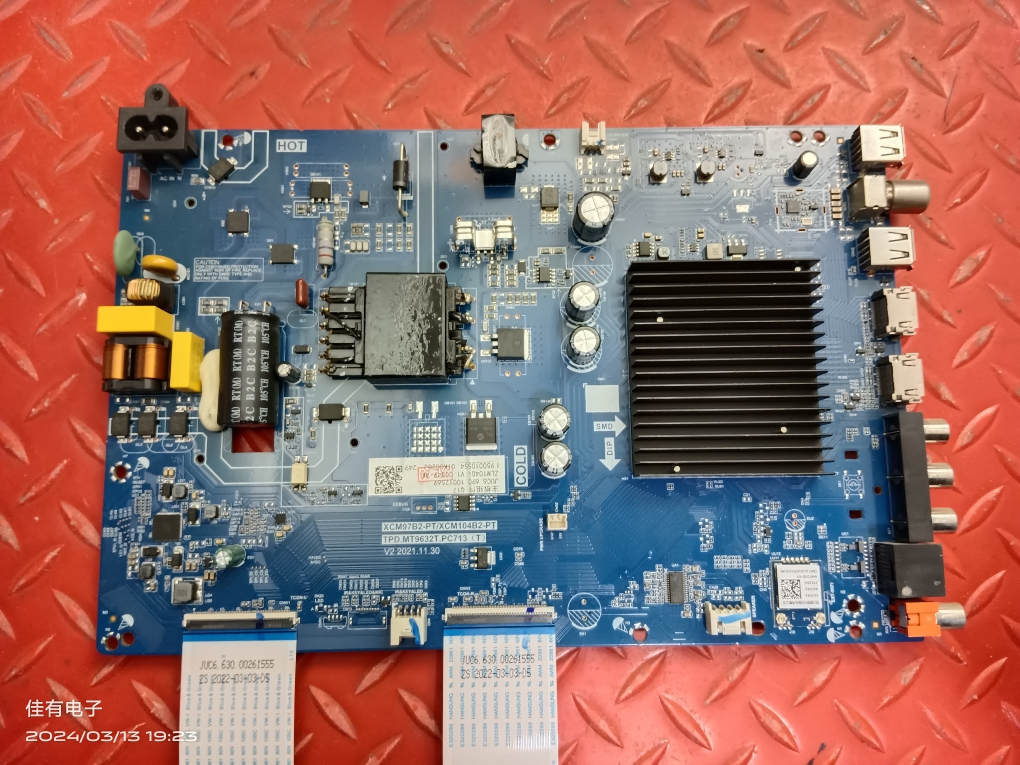 原装长虹55D4PS电视主板TPD.MT9632T.PC713 屏C550U20-E3-K(04)