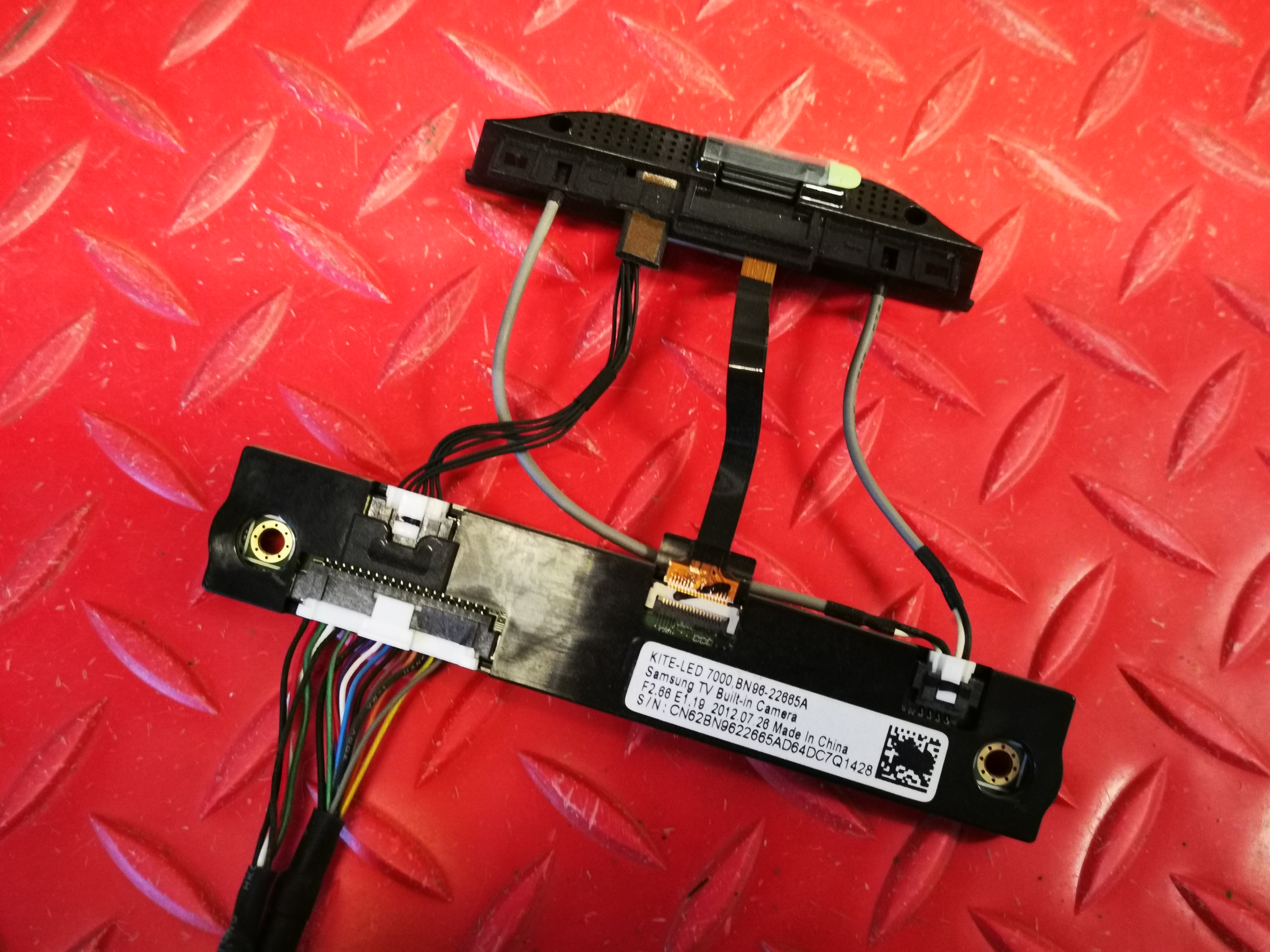 三星UA55ES7000JXXZ 55寸电视摄像头BN96-22665A KITE-LED 7000