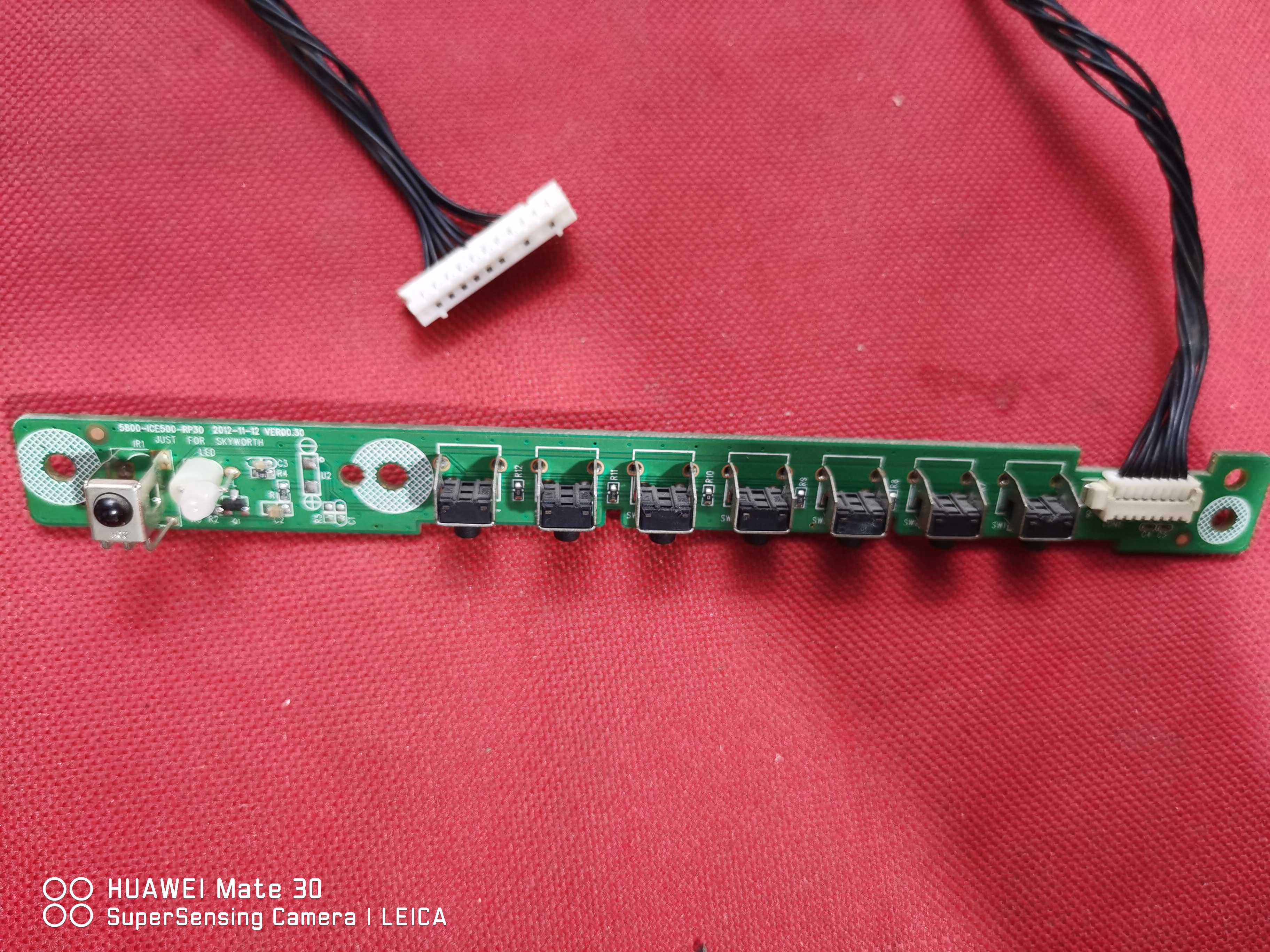 原装创维42E380S按键板接收按键5800-ICE500-RP30带线