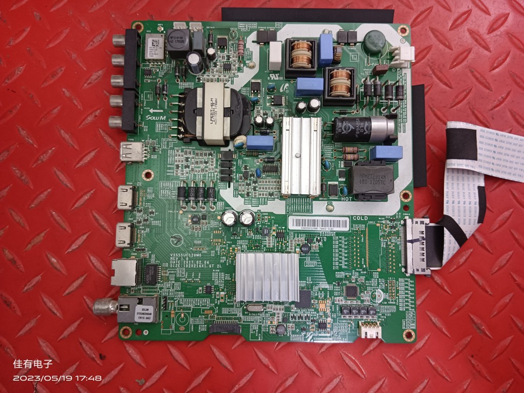 原装三星UA55NU6500JXXZ主板V3S55UC120M0屏BOEI550WQ1-H