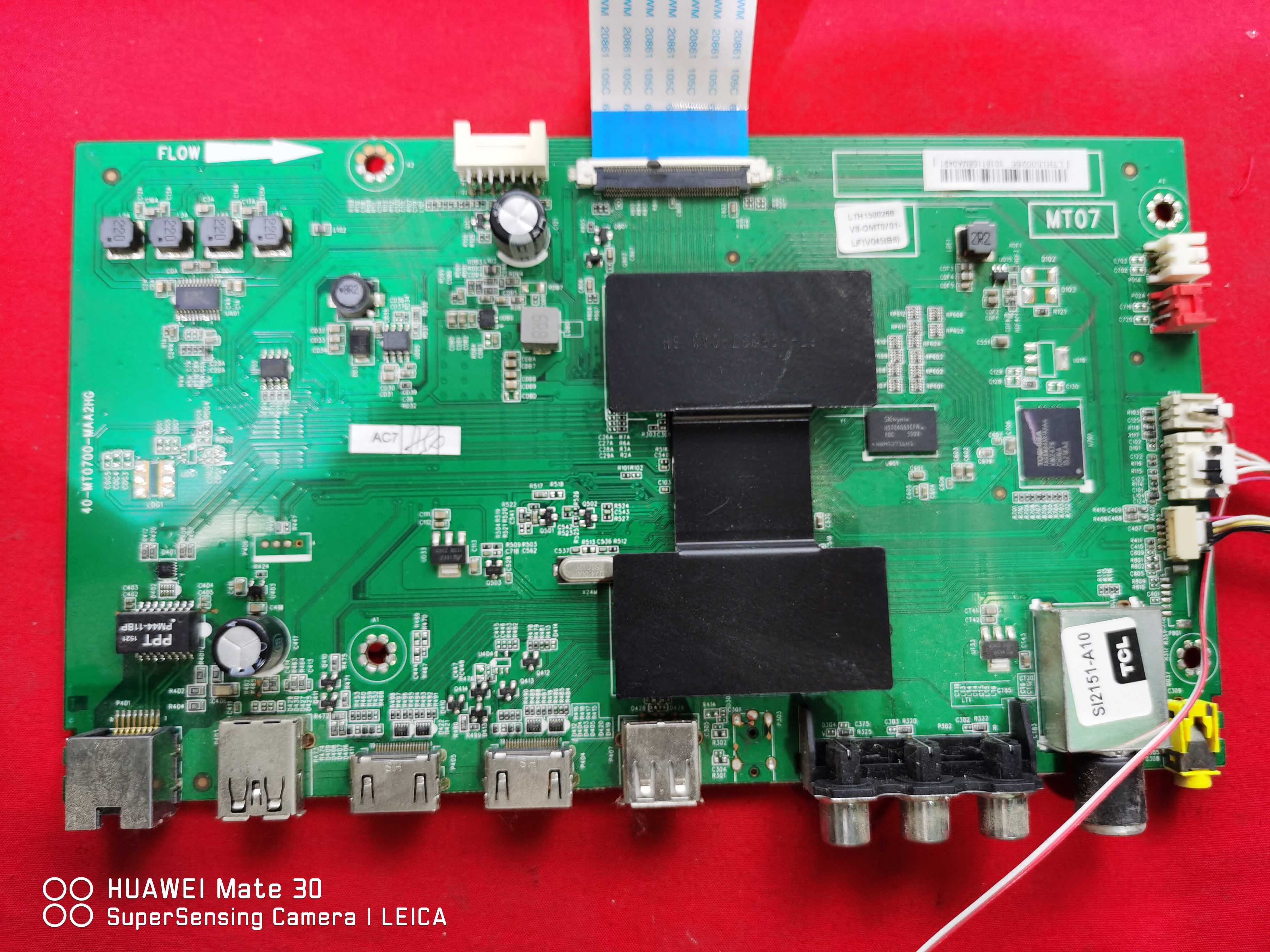 原装TCL B48A538主板40-MT0700-MAA2HG屏LVF480SSOT E3