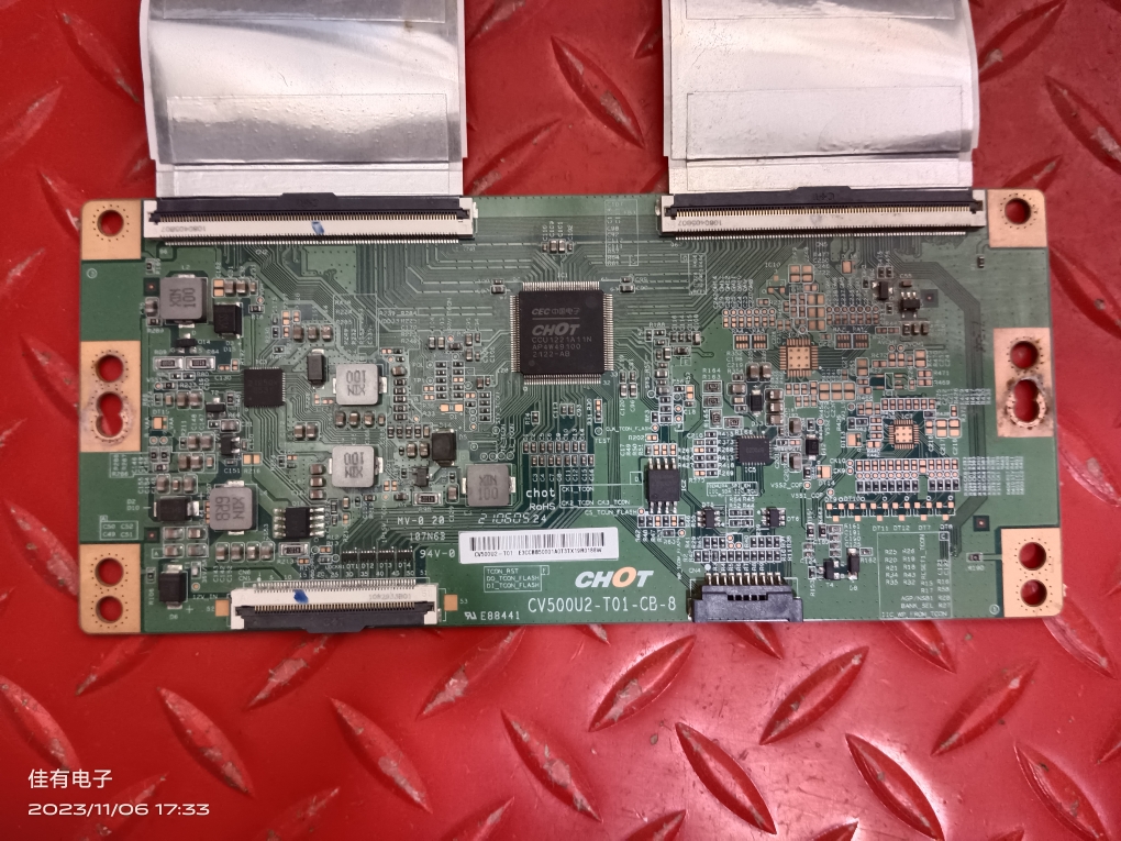 原装飞利浦50PUF7294逻辑板CV500U2-T01-CB-8屏CV500U2-T01