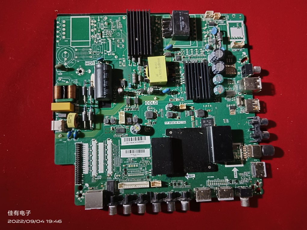 原装先锋LED-40370P主板TP.MS638.PC758屏72000167YT 167YTAK