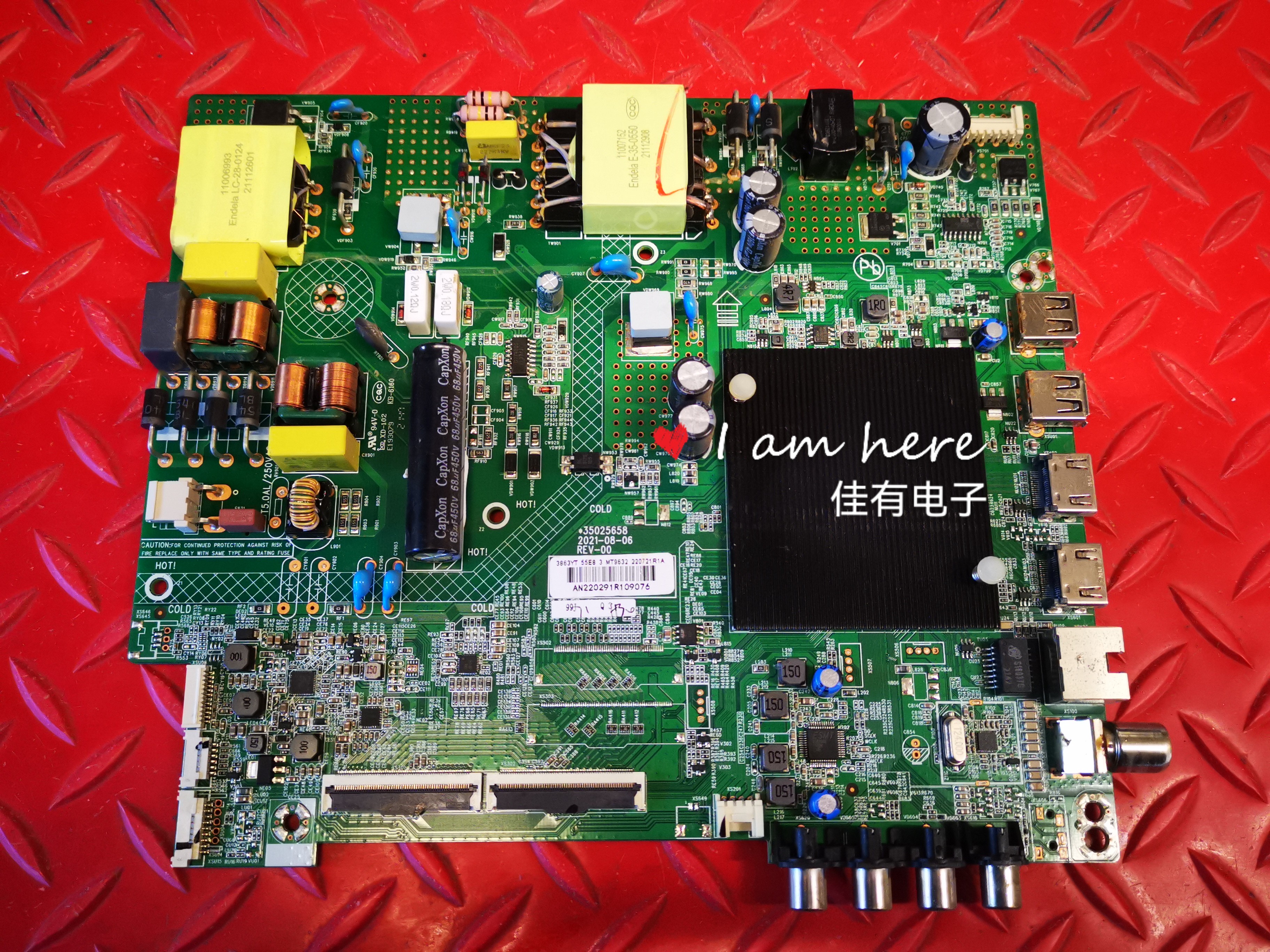 原装康佳55E8主板35025658 屏72003863YT 3863YT