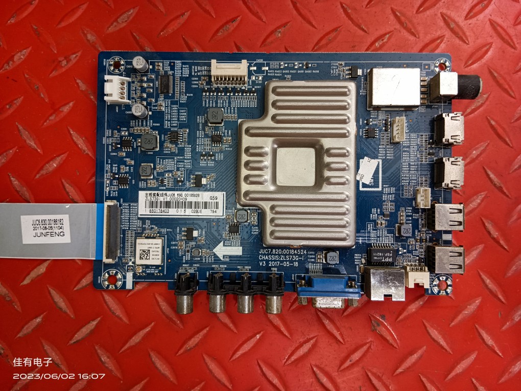 原装长虹55U1液晶电视主板JUC7.820.00184524屏C550U16-E8-L