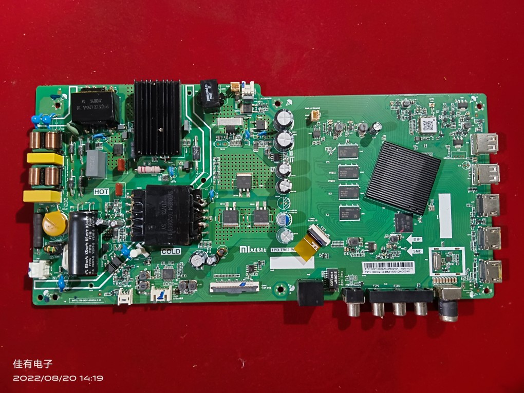 小米 L55M5-EC 液晶电视主板TPD.T962.PC796配屏ST5461D13-2  2.2
