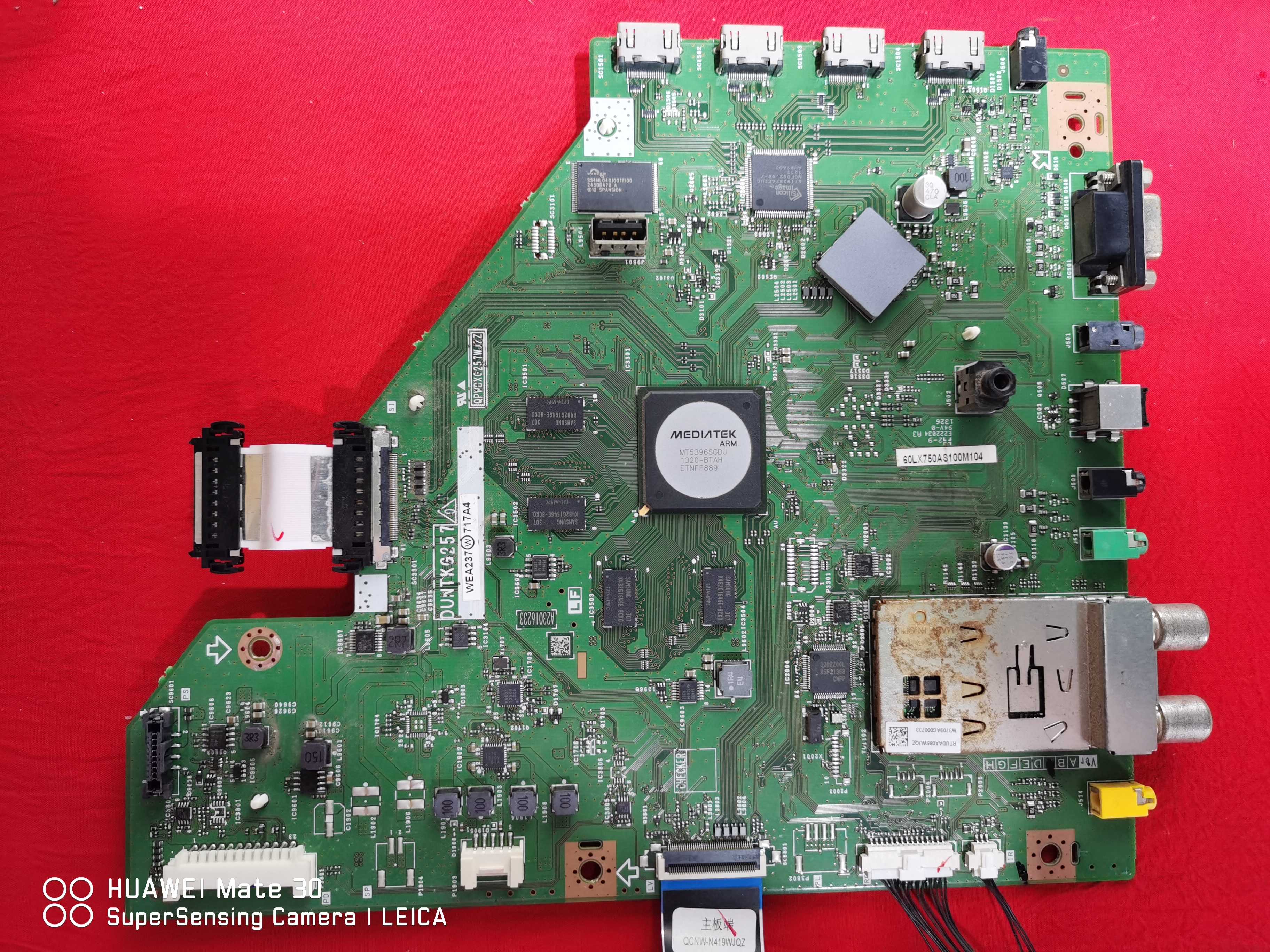 夏普LCD-60LX750A 主板QPWBXG257WJZZ DUNTKG257屏JE600D3GV2AX