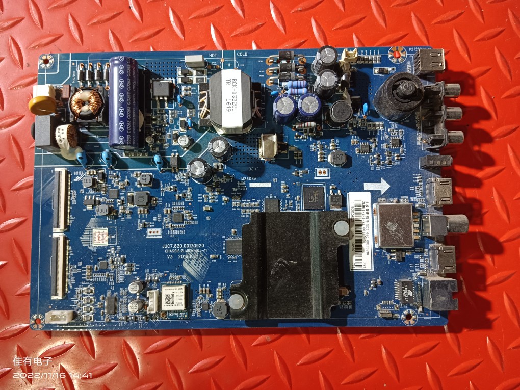 测好OK 长虹43D3700I原装主板 JUC7.820.00170920 屏C430F16-E3-A