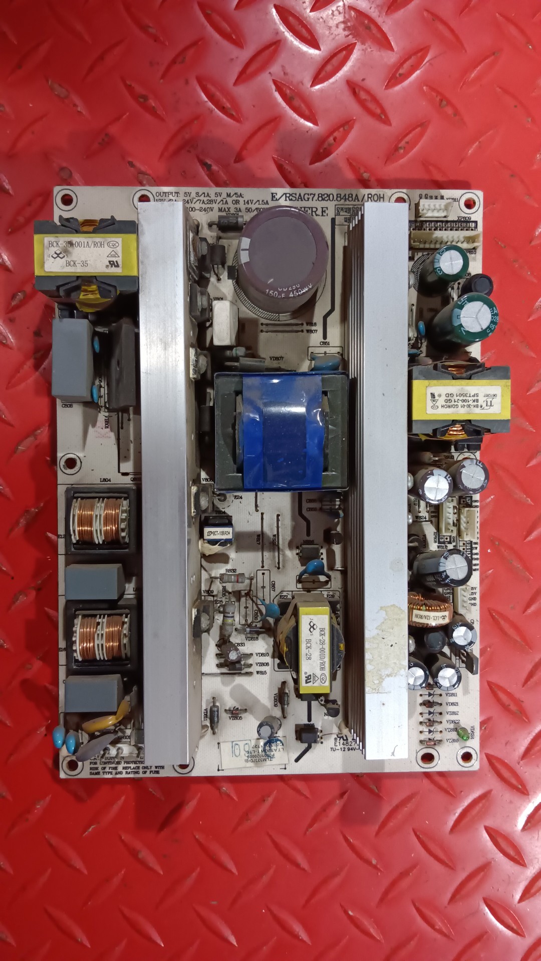 4+12针原装海信TLM3207 TLM37E29电源板E/RSAG7.820.848A /ROH