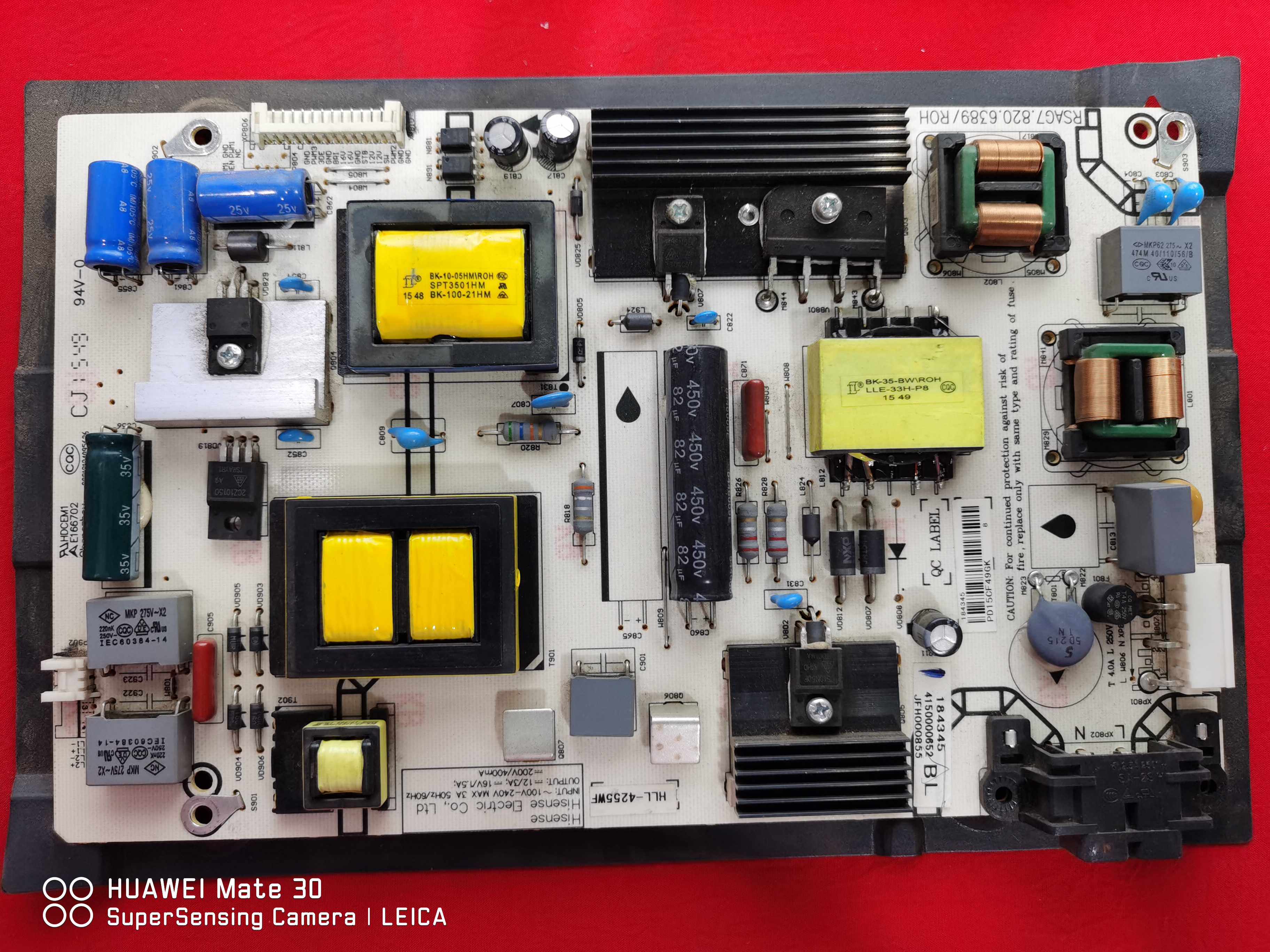2针原装海信LED43K300U电源板RSAG7.820.6389/ROH