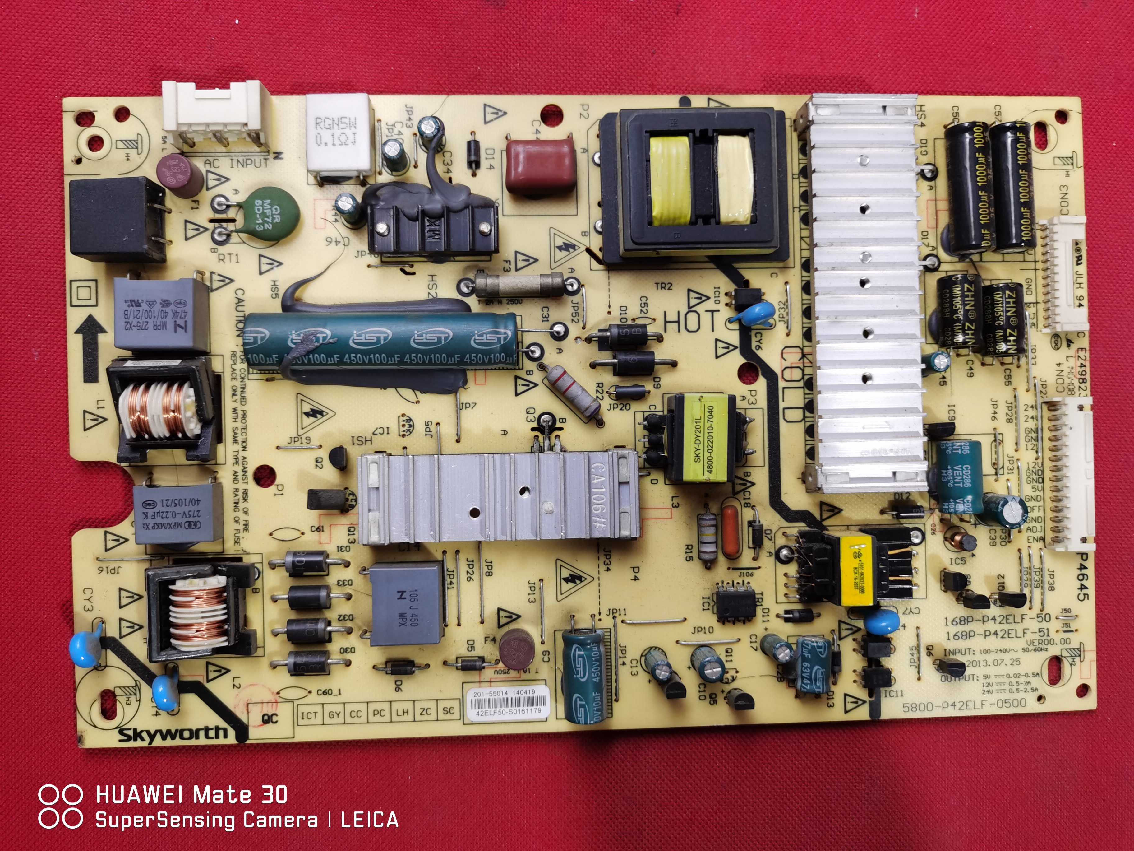 原装 创维 47E650E 电源板168P-P42ELF-50/51 5800-P42ELF-0500