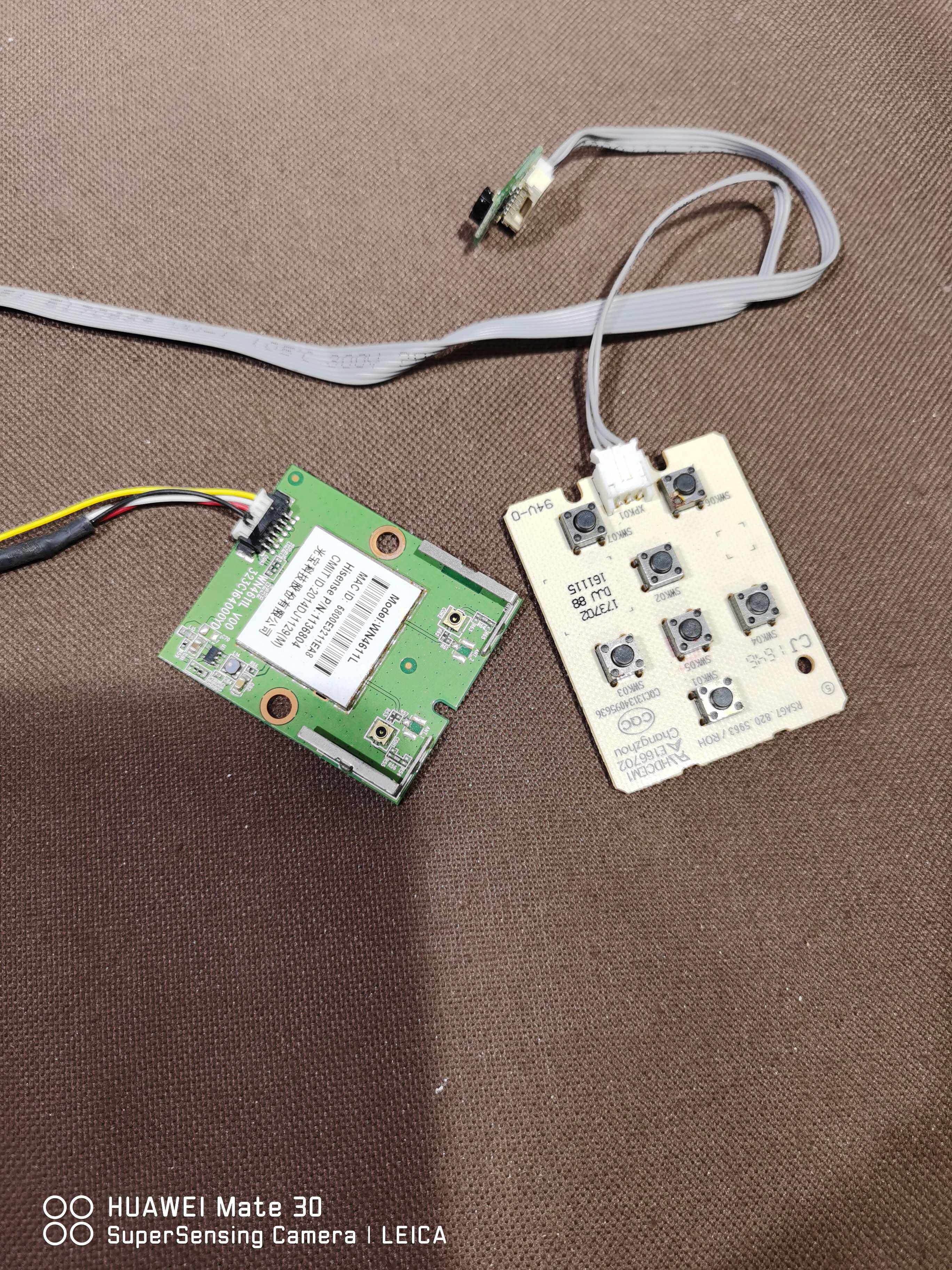 原装海信LED43K5100U按键RSAG7.820.5963接收头RSAG7.820.5624