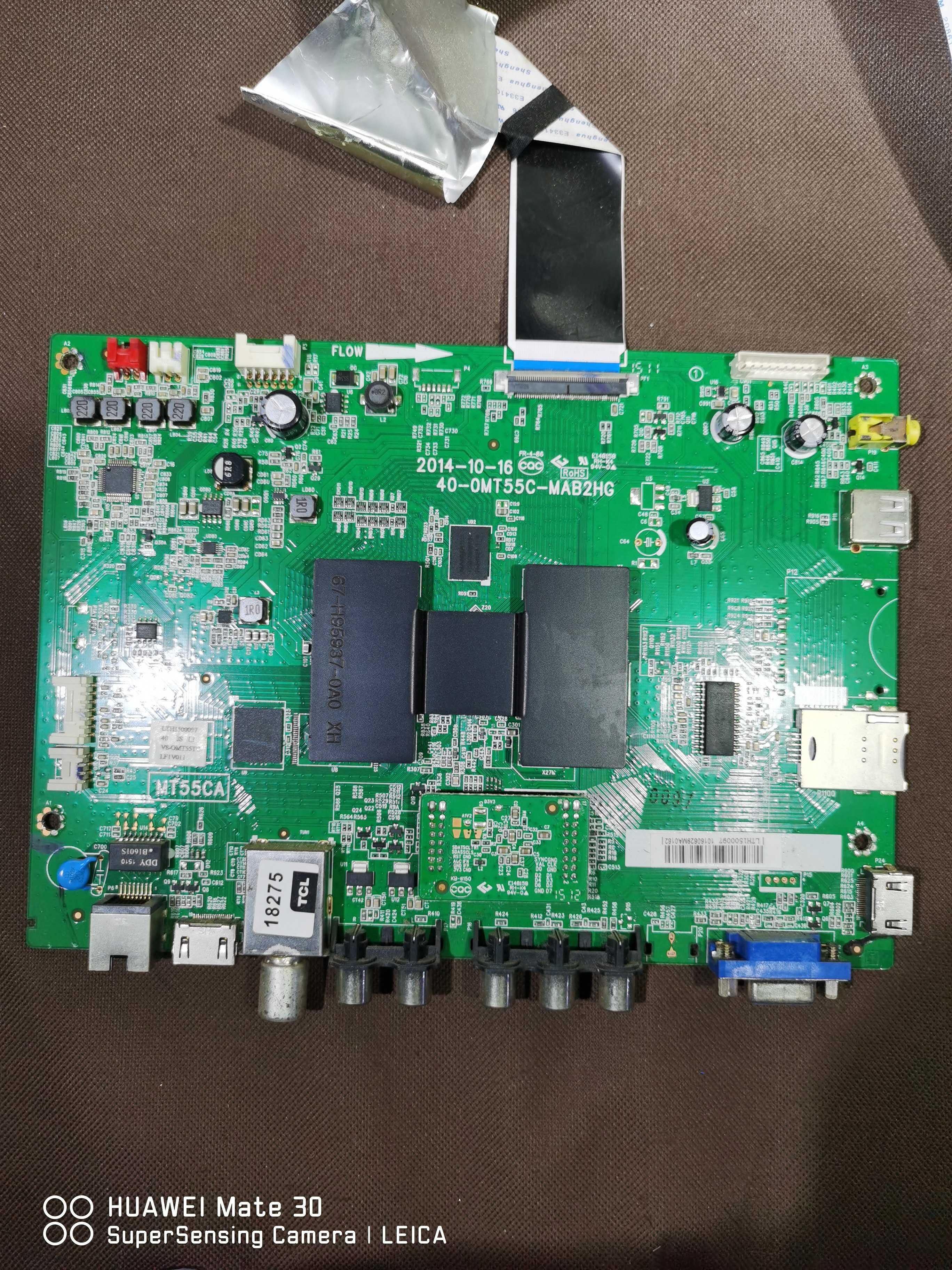 原装TCL L40F2800A主板40-0MT55C-MAB2HG 屏 LVF400CM0T E8 V1