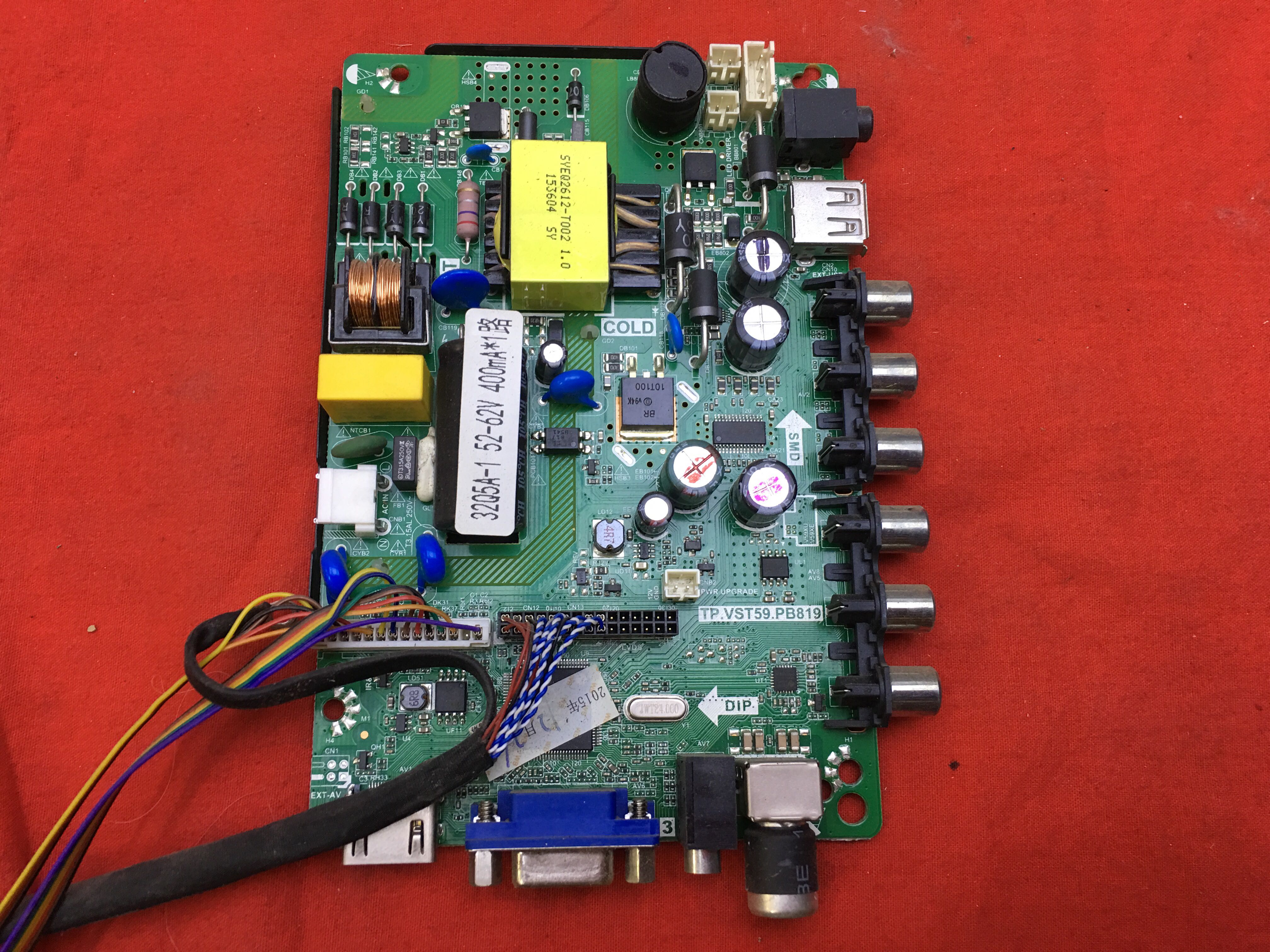 原装先科32HD320主板TP.VST59.PB819屏TLB315DH29-01