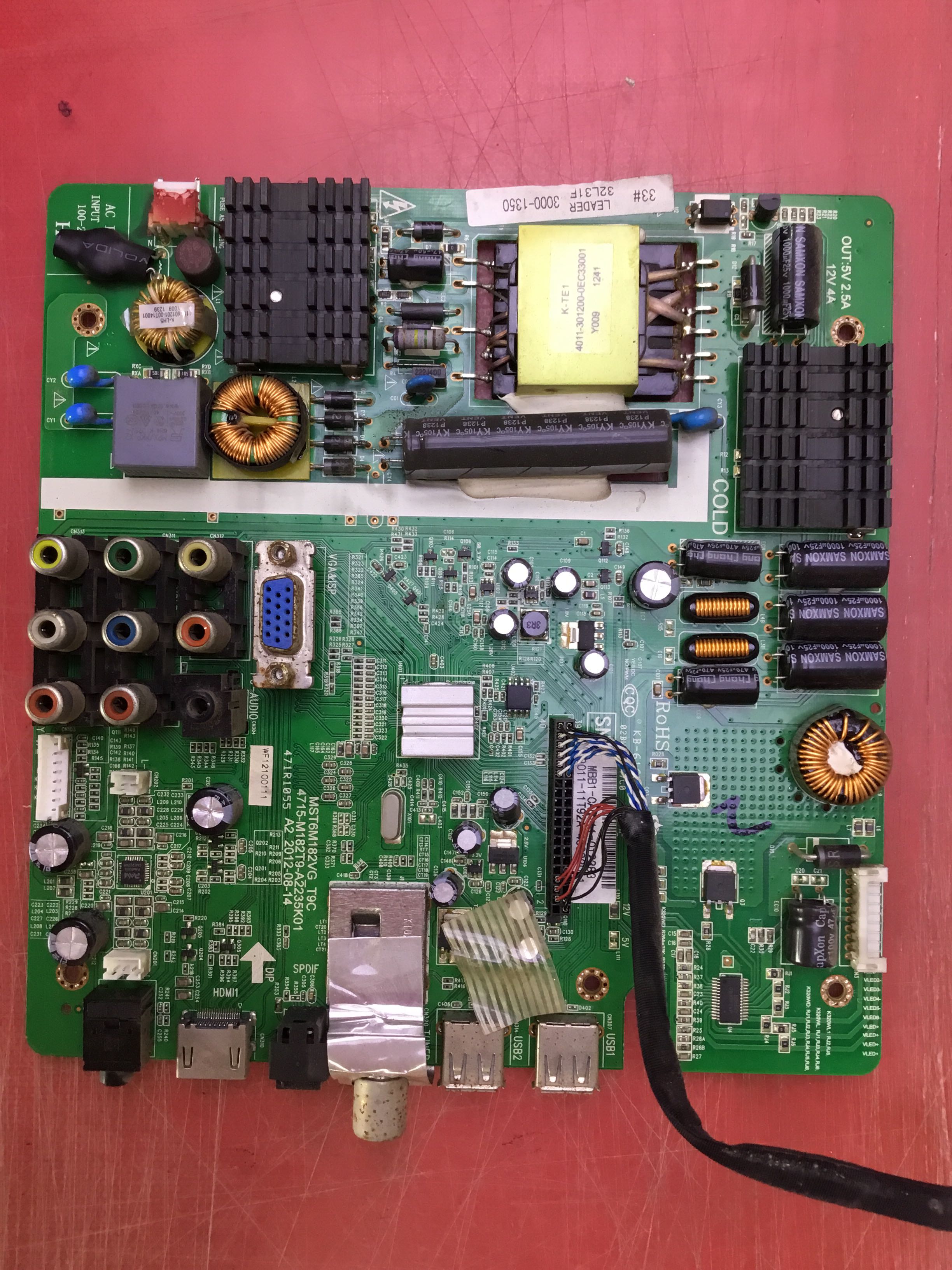 原装统帅LE32KUH132寸主板4715-M182T9-A2235K01屏K320WD1