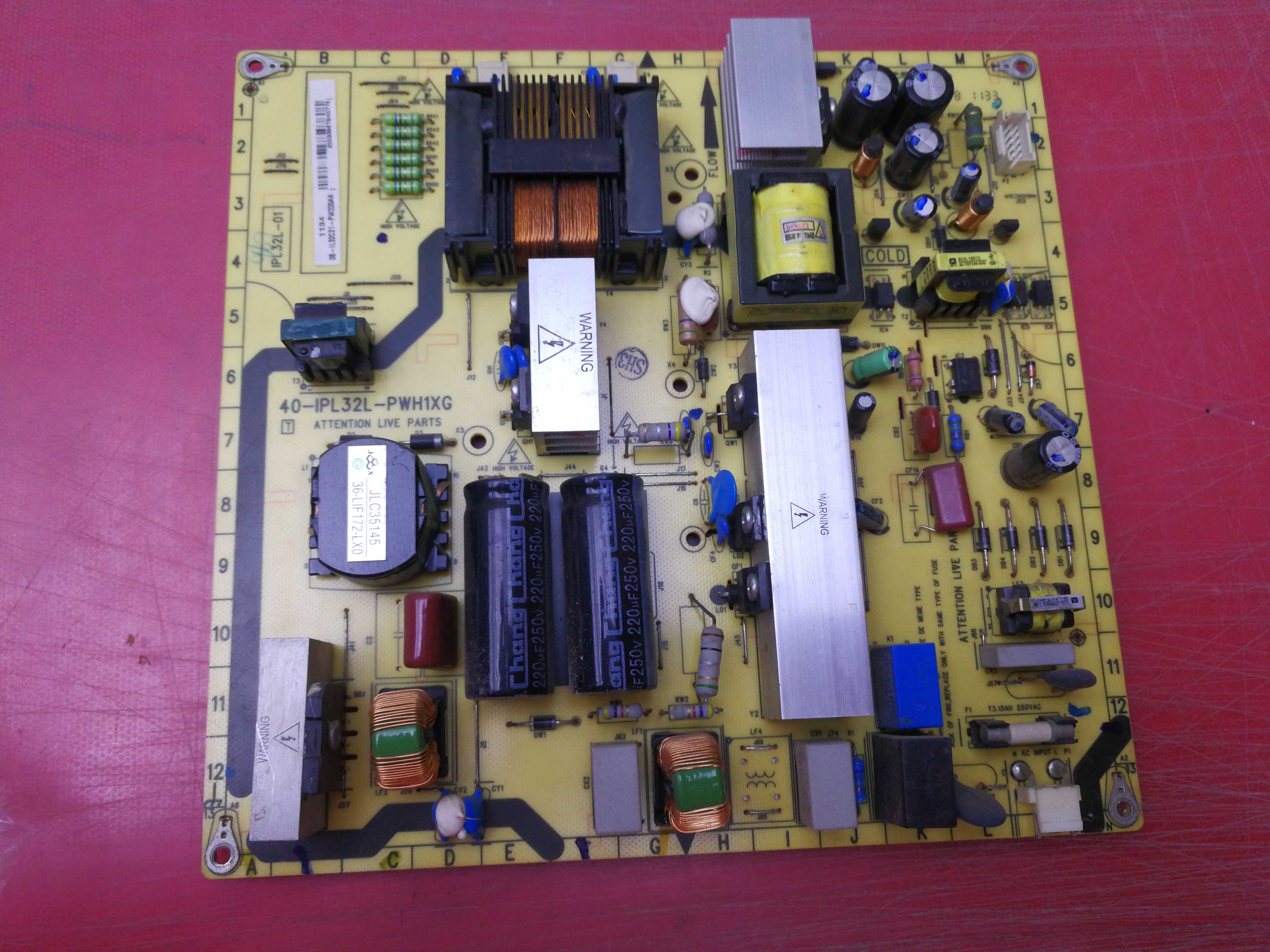 原装TCL液晶电视C37E320B 37寸电源板40-IPL32L-PWH1XG测好