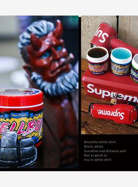 American Hellboy Strong Hold Hair Gel Wax For Hair Men Long