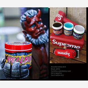 American Hellboy Strong Hold Hair Gel Wax For Hair Men Long