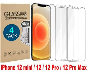 Screen Film pro Tempered max Glass IPhone 4PCS Protector