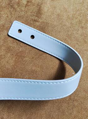 高档PU手挽带礼品盒皮带定做科技产品提手带子