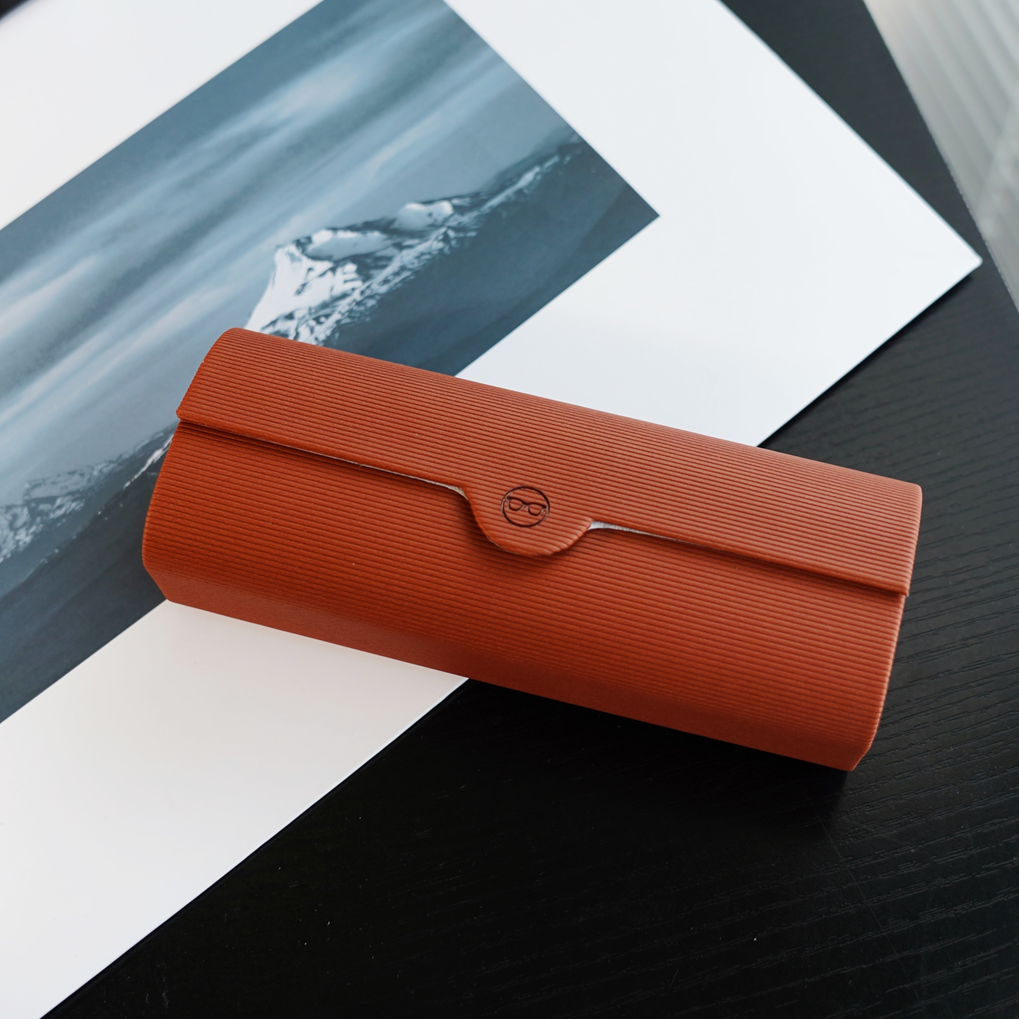 压纹手工盒眼镜盒墨镜收纳盒