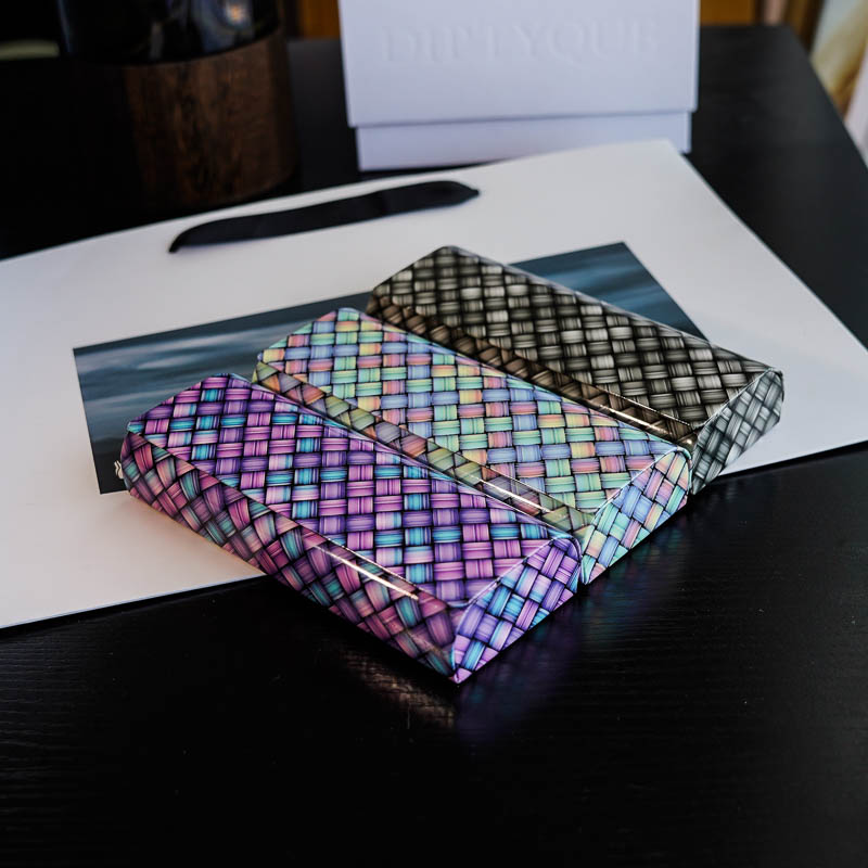 彩色格子INS风眼镜盒 男女款学生复古便携抗式压大框太阳镜收纳盒