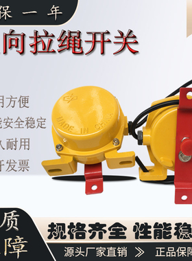 LLT2A-2 LLT2A-II GHFLS-II双向手动拉绳开关输送带急停装置保护