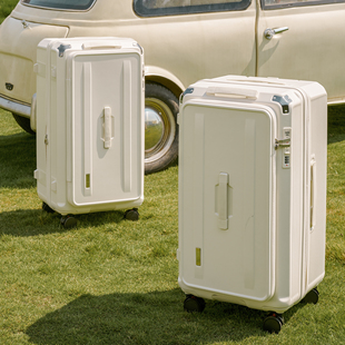 侧开盖深仓行李箱女可扩容超大容量拉杆箱30寸防爆拉链旅行箱男女