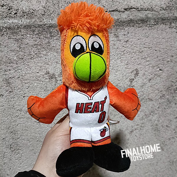 正版NBA篮球队吉祥物迈阿密热火周边毛绒玩具公仔玩偶玩具礼物