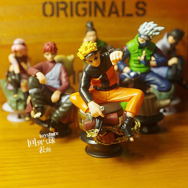 火影忍者春野樱我爱罗底座公仔