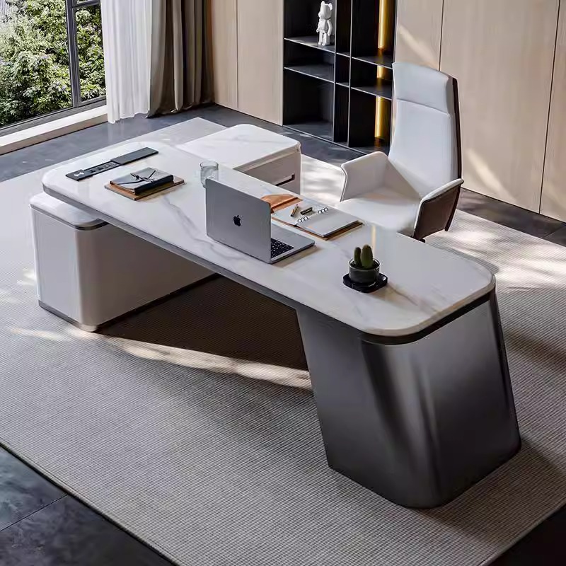 轻奢高端电脑桌家用书房电脑桌