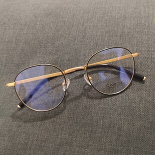 横岗眼镜金属圆框眼镜架β钛文艺复古韩版秀智同款男女近视眼镜架