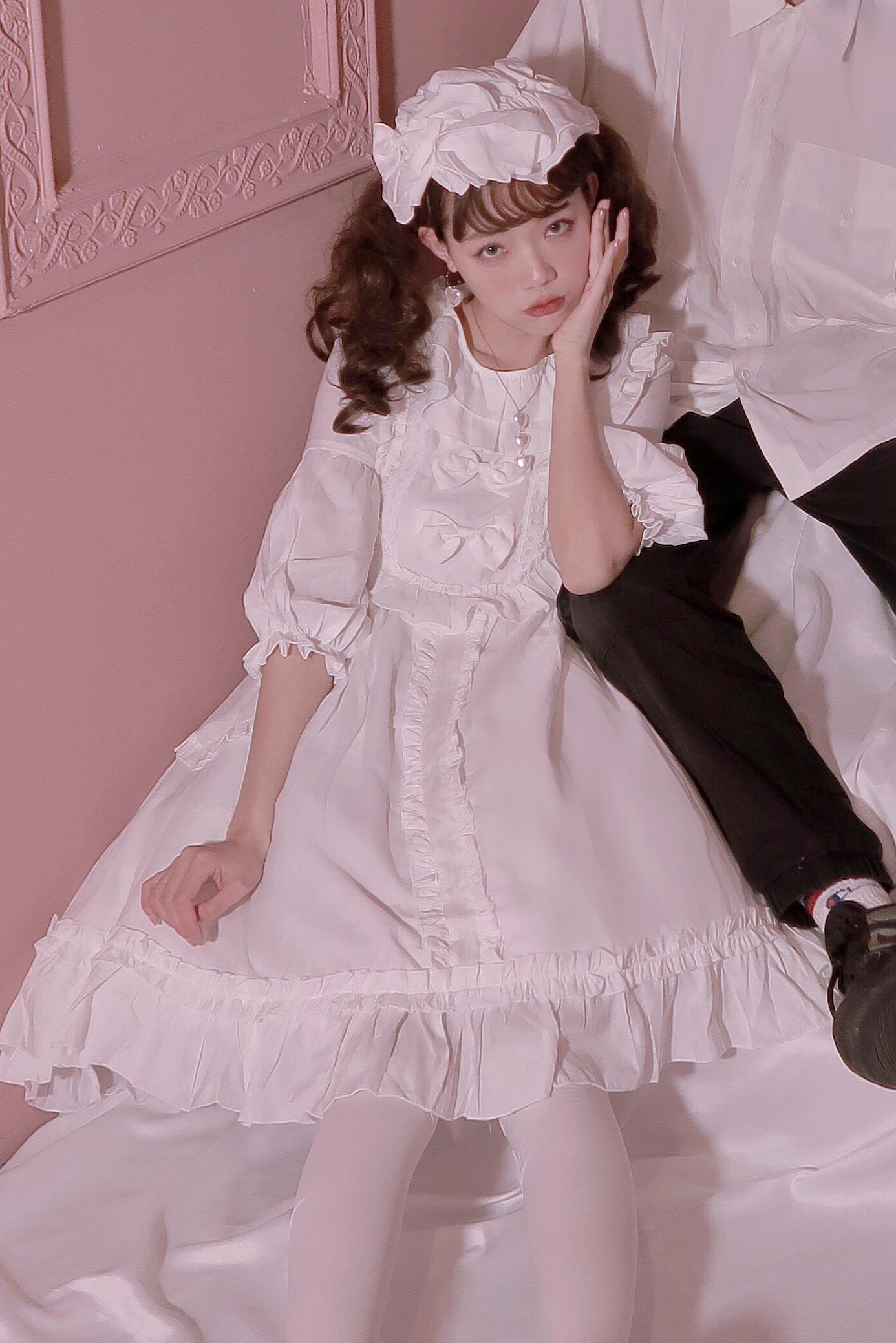 奶油甜酒 原创纯色情侣lolita