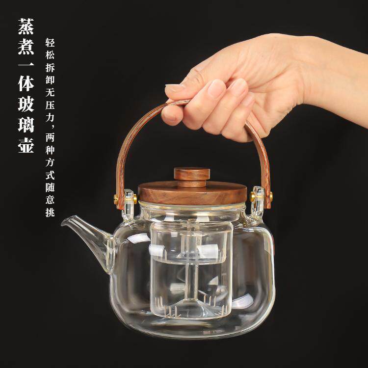 木盖玻璃煮茶壶电陶炉煮茶器
