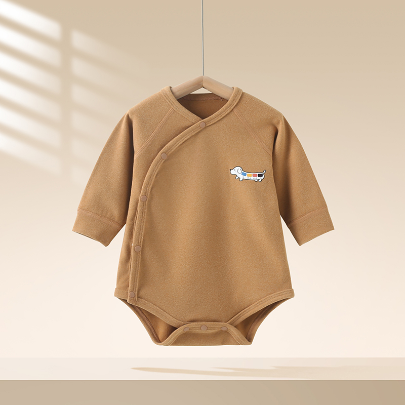 德绒婴儿连体衣春秋冬季保暖