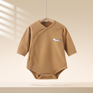 德绒婴儿连体衣春秋冬季打底男女宝宝哈衣保暖睡衣新生儿衣服秋装