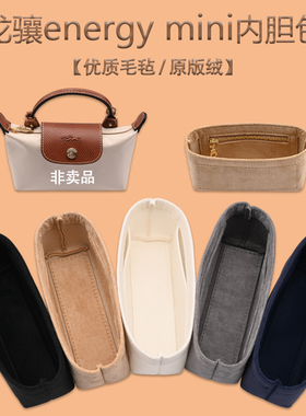适用 Longchamp珑骧energy内胆包龙骧mini饺子包中包收纳内衬包撑