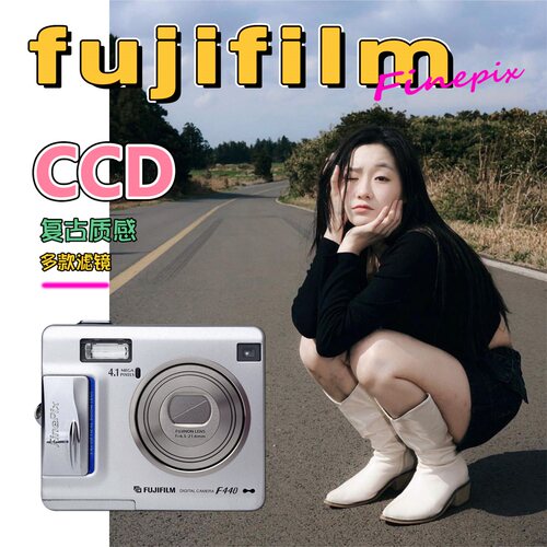 Fujifilm/富士 FinePix A210 CCD相机 复古数码相机 胶片感