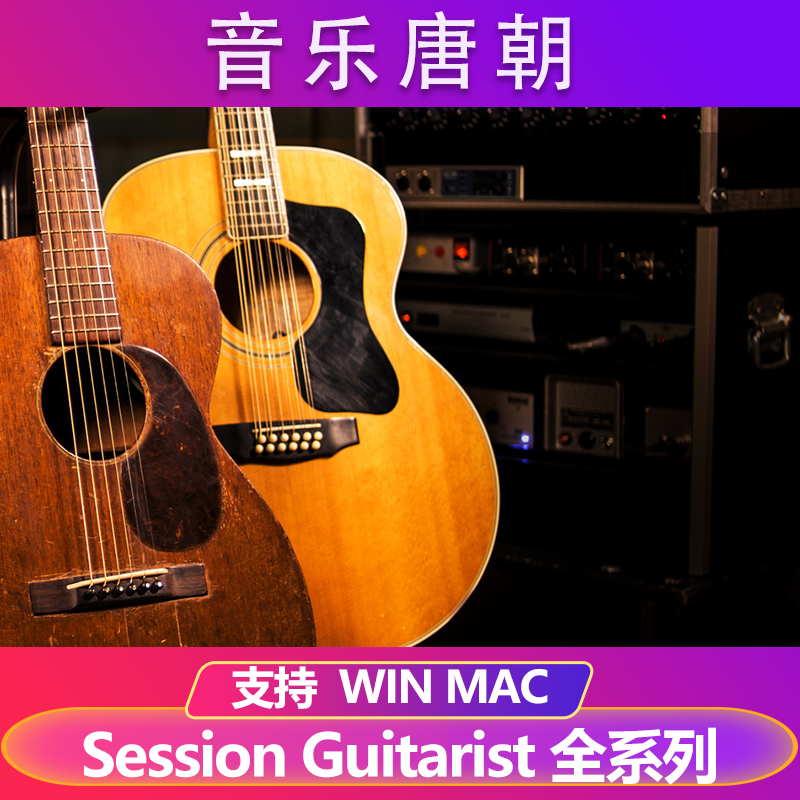 Session Guitarist 扫弦吉他8套全系列音源WIN&MAC