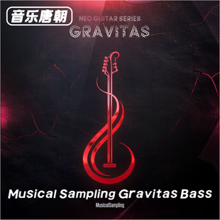 Musical Sampling Gravitas Bass 现代指弹电贝斯